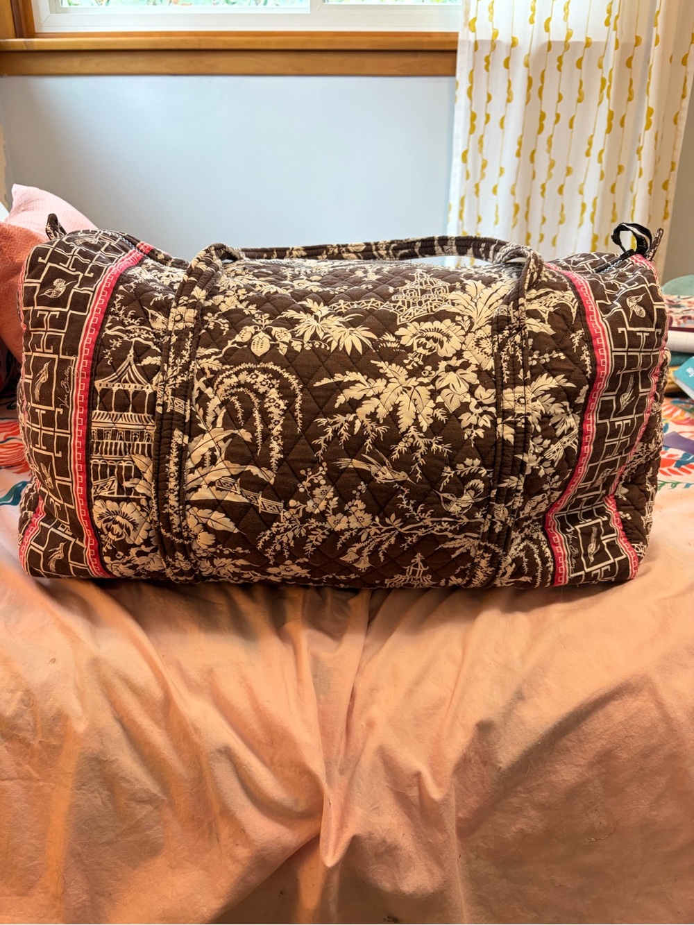 Vera Bradley Imperial Toile Large Duffle